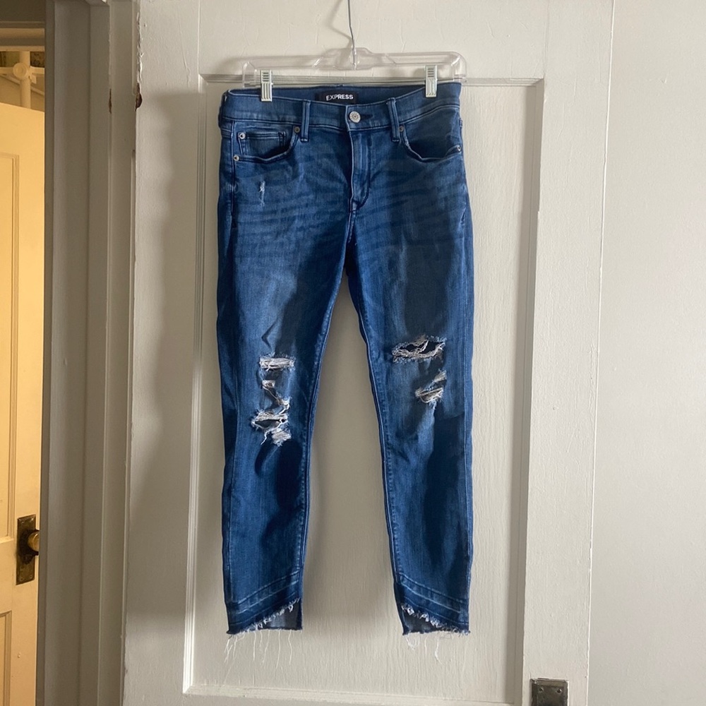 Express Ripped Jeans